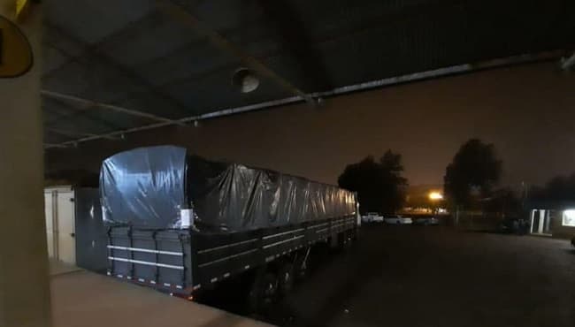 Cae camión de Dalia López que tenía escolta armada