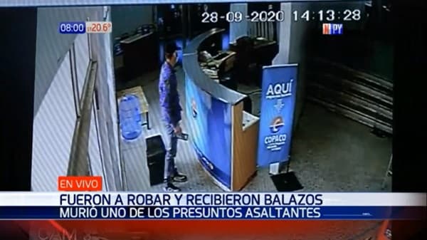 Divulgan circuito cerrado para identificar a cómplice de asaltante abatido