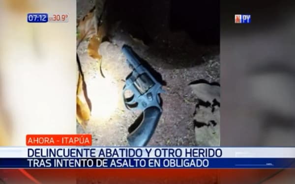 Joven muere baleado por dueño de casa en asalto