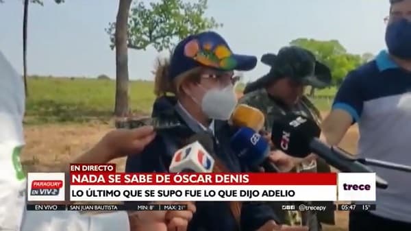 En el norte no hay novedades sobre Oscar Denis