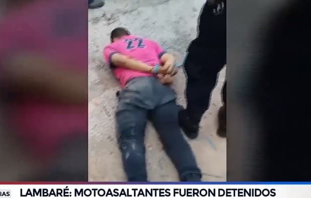 Vecinos lograron impedir que motochorros huyan