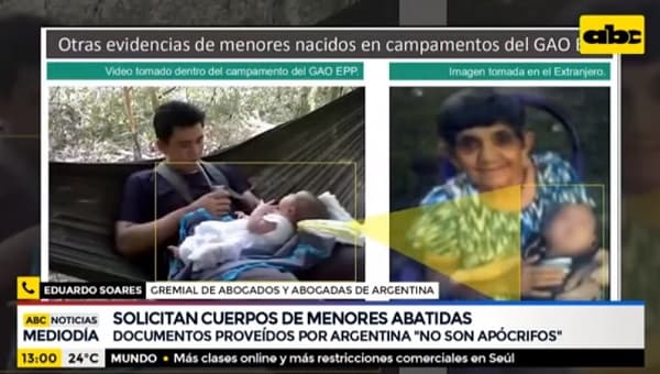 Sobrinas de la “compañera Carmen” fueron ejecutadas, dicen abogados argentinos