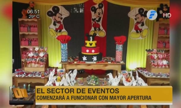 Sector de eventos comenzará a operar desde octubre