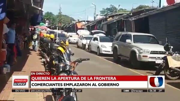 Comerciantes emplazan al Gobierno para la reapertura de la frontera