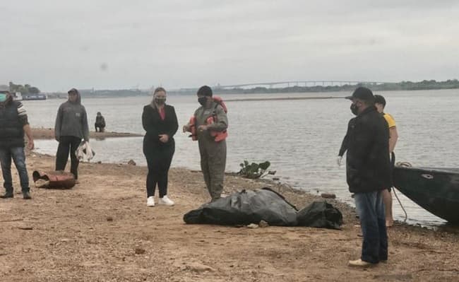 Hallan cuerpo de policía desaparecido en el río Paraguay