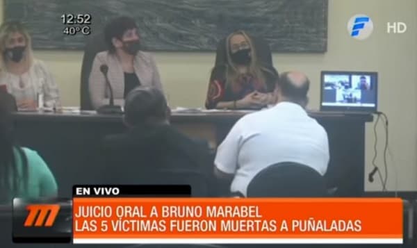 Forense detalla cómo se dio la masacre en juicio de Marabel