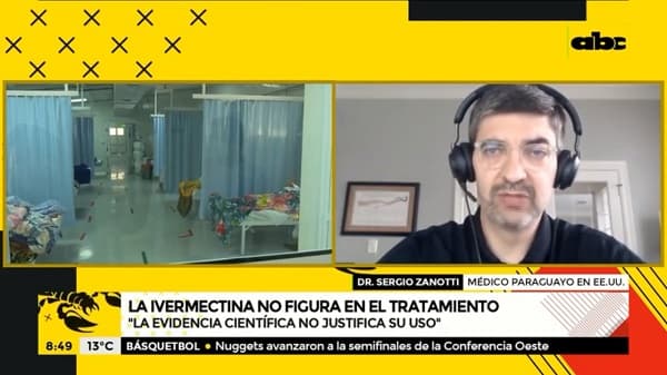 Médico explica los peligros de la automedicación con ivermectina