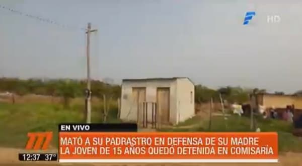 Joven de 15 años asesina a su padrastro al defender a su madre