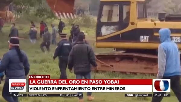 Se reavivan los conflictos en Paso Yobái por explotación de oro
