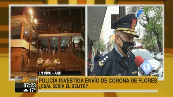 Policía investiga envío de flores porque se hizo “con mala intención”