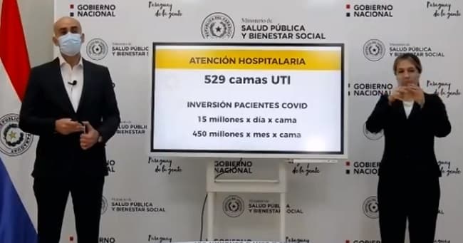 Camas en el sector privado serán gratuitas, confirma Mazzoleni