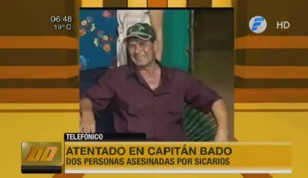 Sicarios ultiman a dos hombres en Capitán Bado