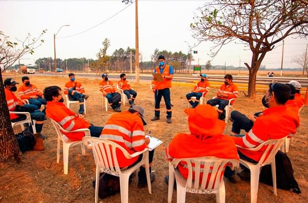 Capacitan a colaboradores sobre prevención de incendios