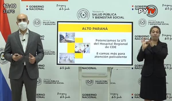 Altas temperaturas no tienen incidencia sobre el virus, aclara Mazzoleni