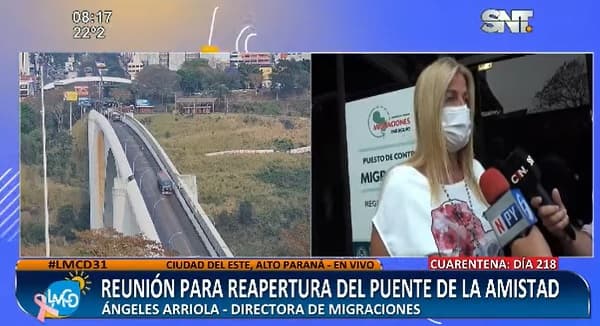 Comerciantes ultiman detalles ante reapertura del Puente de la Amistad