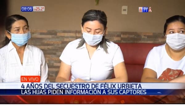 Familia Urbieta promete no fallar si hay segunda negociación