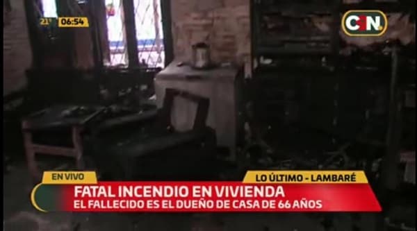 Hombre muere en incendio de vivienda