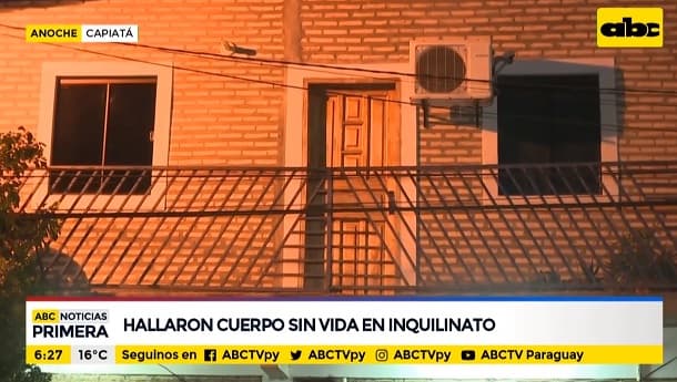 Hallan cadáver en inquilinato en Capiatá