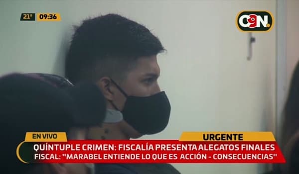 Fiscalía pide pena máxima para Marabel