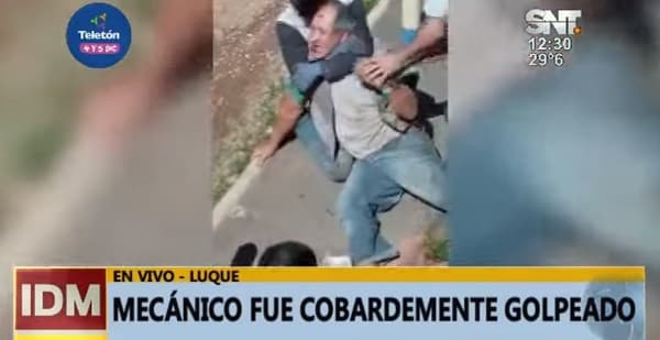 Mecánico sufre golpiza en conflicto por una herramienta