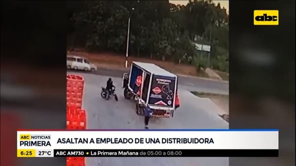 Motoasaltantes se llevan G. 30 millones pertenecientes a distribuidora