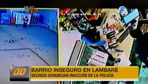 Motochorros asaltan a punta de pistola un surtidor