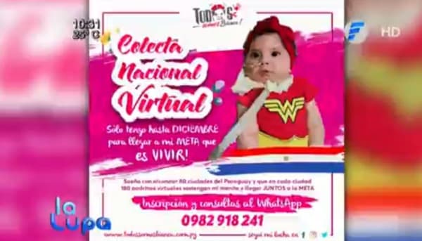 Familia de Bianca invita a colecta virtual para costear tratamiento