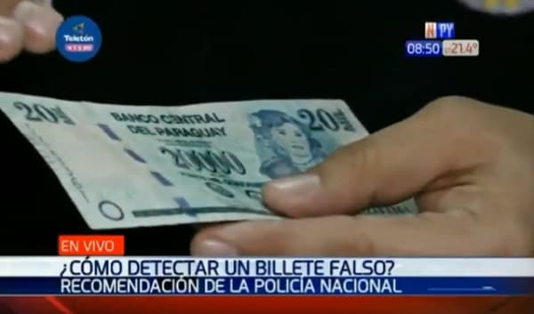 Alertan sobre circulación de billetes falsos