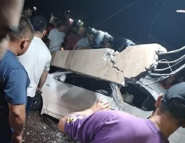 Niño muere en choque de vehículo contra hamburguesería