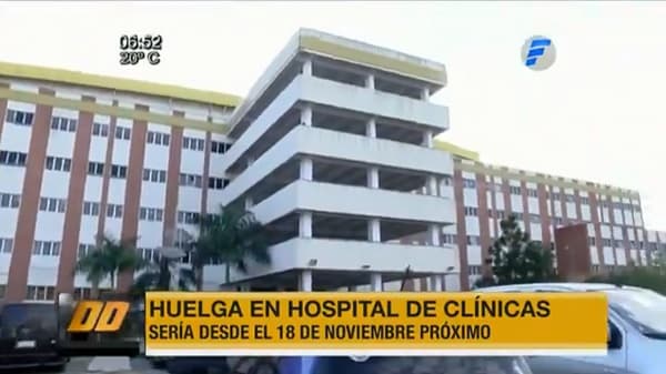 Trabajadores de Clínicas harán huelga tras incumplimientos