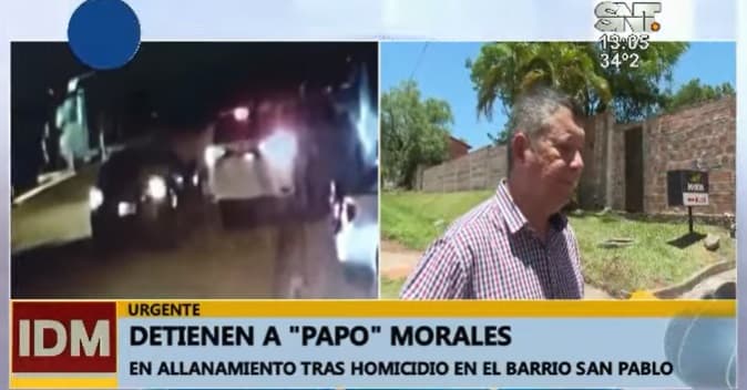 “Papo” entregó el arma a otra persona, dice comisario