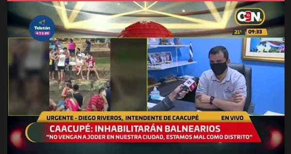 Suspenden balnearios de Caacupé, tras aglomeración