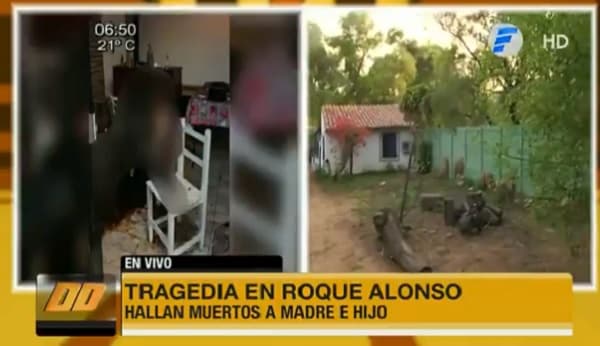 Hallan sin vida a madre e hijo en una vivienda
