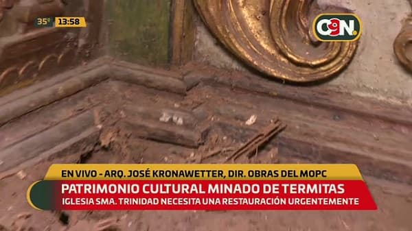 Exigen reparación de Iglesia de Stma. Trinidad ante peligro de colapso