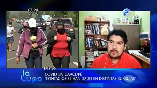 Preocupa aumento de casos de Covid-19 en Caacupé