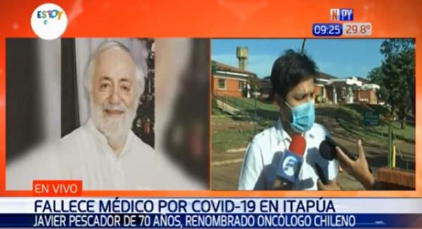 Reconocido oncólogo fallece por Covid-19 en Encarnación