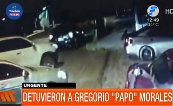 Capturan a “Papo” Morales en un motel