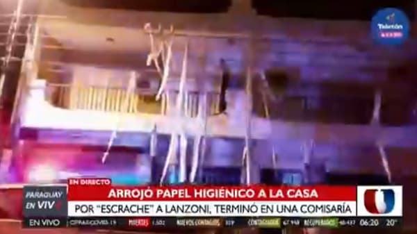 Escrache a intendente de Ñemby acaba con un hombre en la comisaría