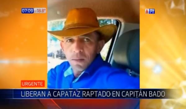 Secuestran a capataz por error y lo liberan en Canindeyú