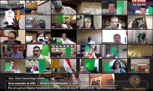 Senado rechaza veto del Ejecutivo sobre fondos de las binacionales