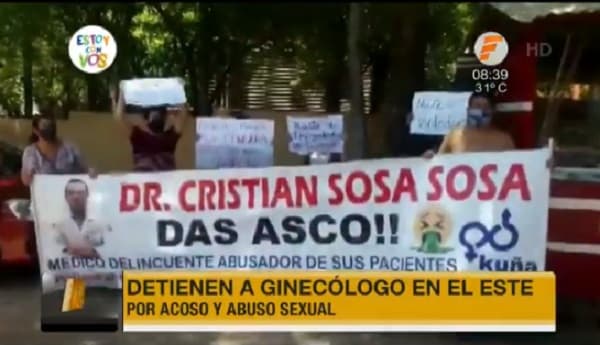 Detienen a ginecólogo denunciado por abuso sexual