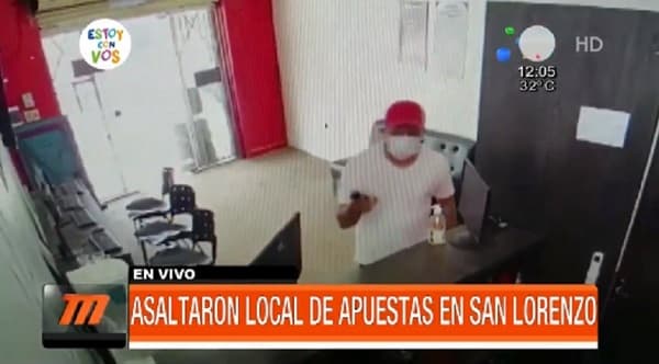 Delincuentes roban en taxi casa de apuestas