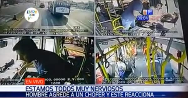 Otro chofer sufre golpiza por parte de conductor