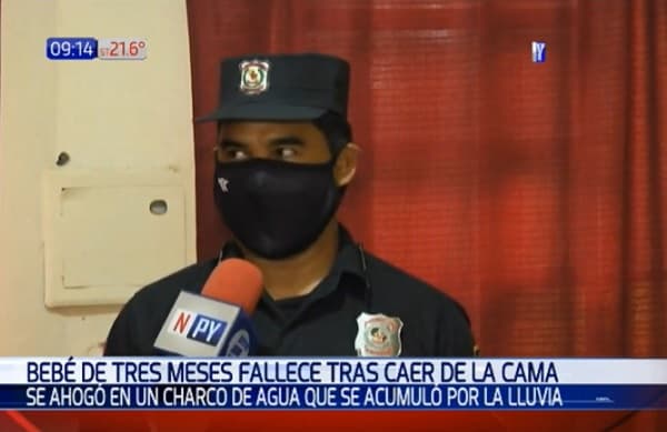 Bebé muere ahogado en un charco de agua en Ñemby