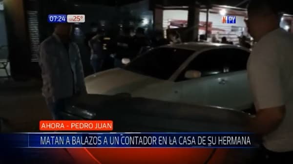 Asesinan a balazos a contador en Pedro Juan Caballero