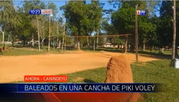 Dos hermanos son baleados en una cancha de piki en Curuguaty