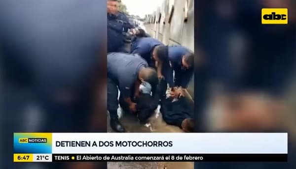 Detienen a dos hombres tras asaltos en Central