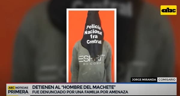Detienen a joven exhibicionista en San Lorenzo