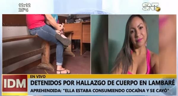 Mujer confesó que hizo “desaparecer” cadáver en Lambaré, según versión policial