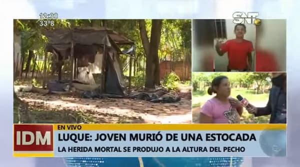 Joven es asesinado de una estocada en Luque